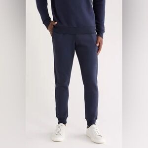 Kenneth Cole Active Mid Weight Navy Blue Men’s Joggers Sweatpants S